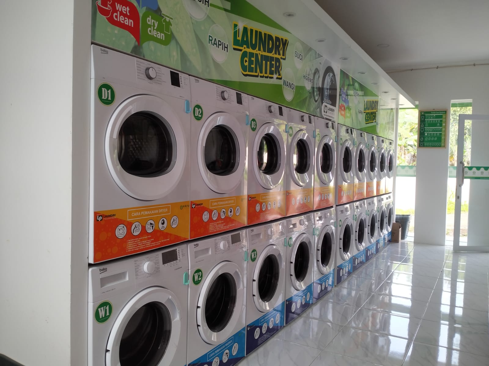 burdah mesin cuci